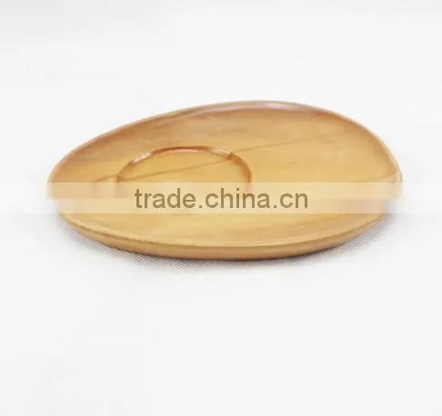 Wooden Creative Simple Design Coffee Milk Mug Tea Spoon With Tray photo-2