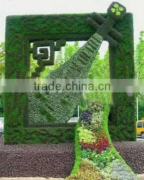 China Garden Decoration Wire Animals Decorative Artificial Grass photo-5