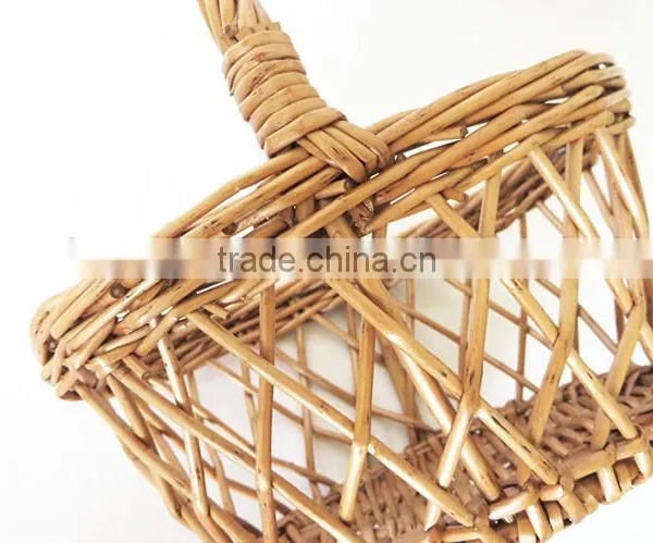 Handmade Decoration New Lovely Small Easter Wicker Basket photo-5