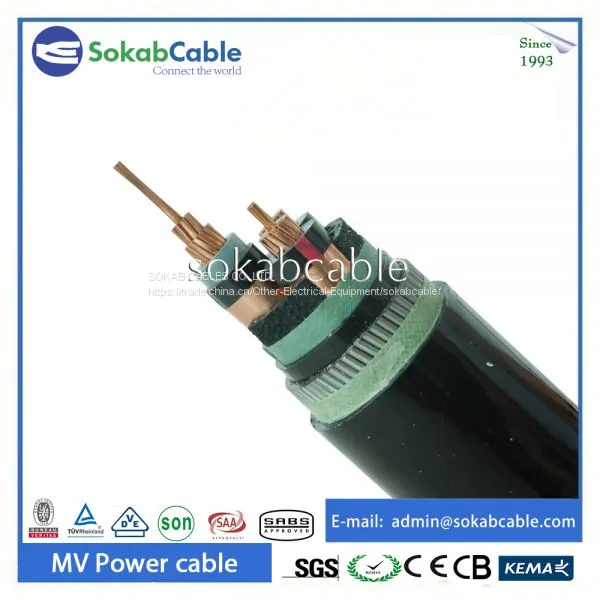 High Voltage Steel Wire Armored Power Cable photo-3