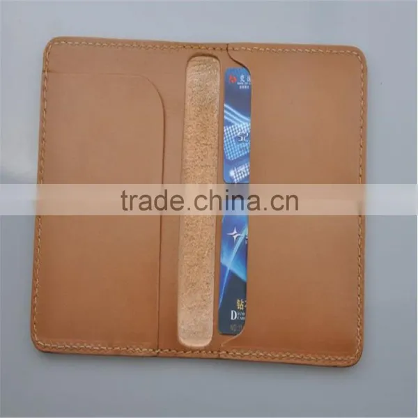 More Than 10 Years Leather Factory Emboss Logo Custom Leather Passport Holder photo-5
