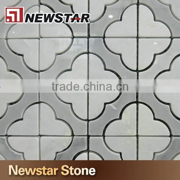 Newstar Natural Marble Mosaic White Carrara Mosaic photo-3