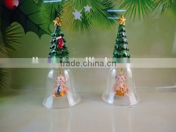 Resin Hand Bell for Christmas Ornament photo-4