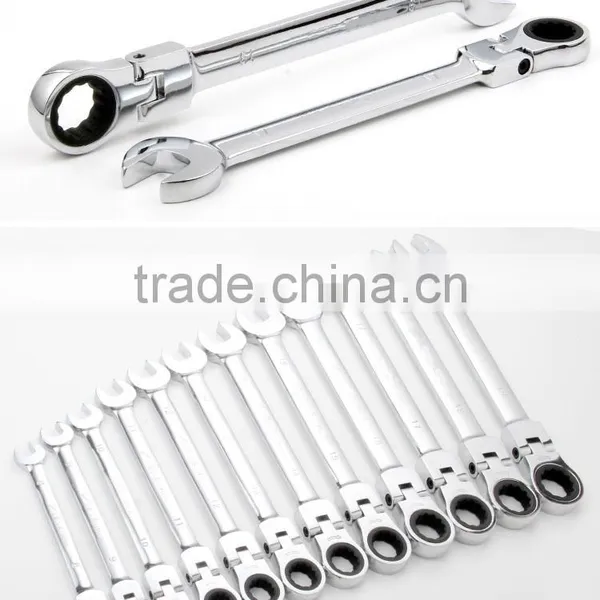 High Quality Professional 7PCS CRV Combination Spanner Wrench Set photo-5