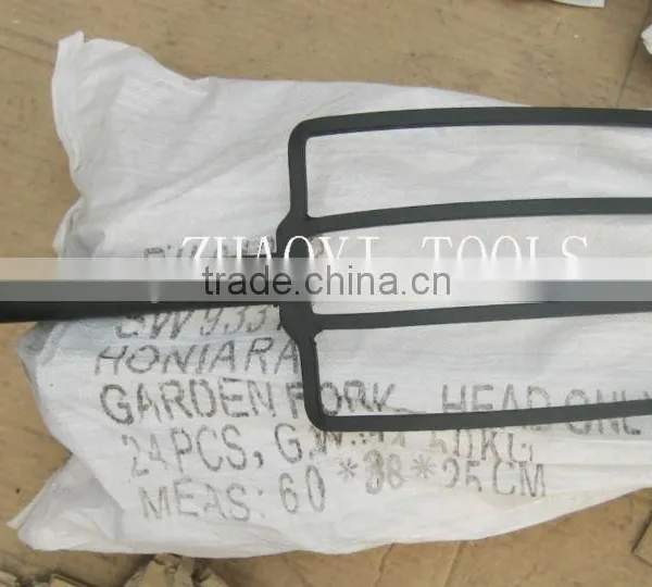 1002074 Forging or Weld Garden Square Tines Steel Fork photo-3