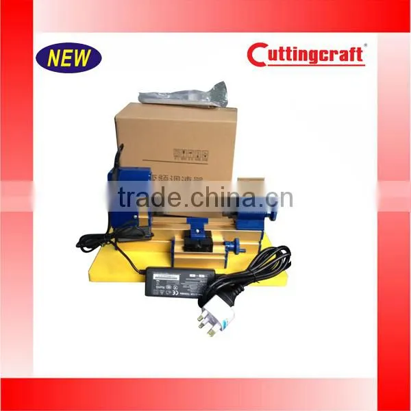 24W Mini Set Wood Turning Lathe Machine Wood Engraving Machine 20000r/min Tool photo-2