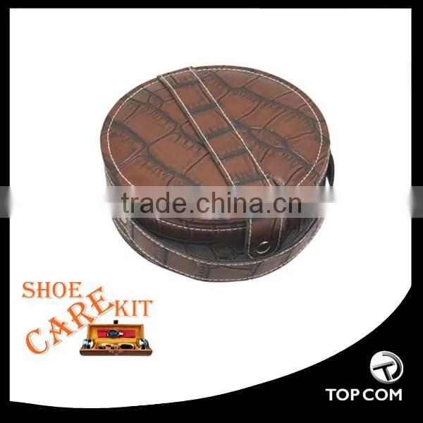 White Shoe Polish PU Leather Case Shoe Polish Kit photo-6
