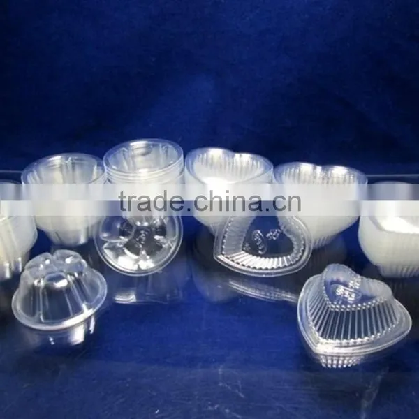 Food Grade BPA Free Clear Plastic Jelly Mold Cups Jelly Mould Party photo-2