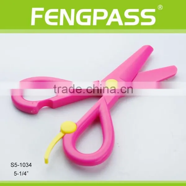 S5-1034 5 Inch Plastic Material For Shape Cutting Fancy Scissors photo-3