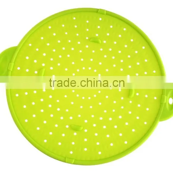 Unique Kitchen Accessories Supplies Microwave Silicone Colander, Steam Tray photo-2