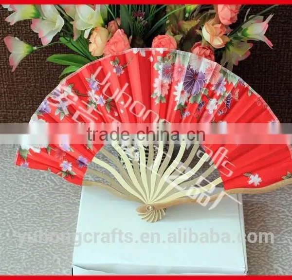 High Quality Ladies Gift Fan in Bamboo photo-5