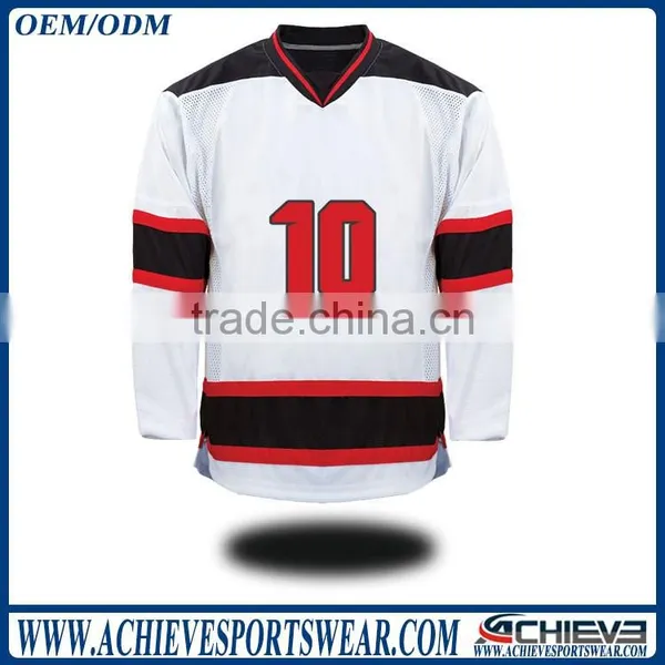 2017 High Quality Ice Hockey Wear, Sublimation Printing Hockey Jersey photo-2