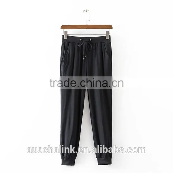 Auschalink Hot Sale Wholesale Women Jogging Pants New Design photo-3