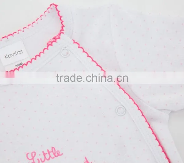 2017 New Fashion Girl Clothes 100% Cotton Animal Design Newborn Baby Rompers For Winter photo-3