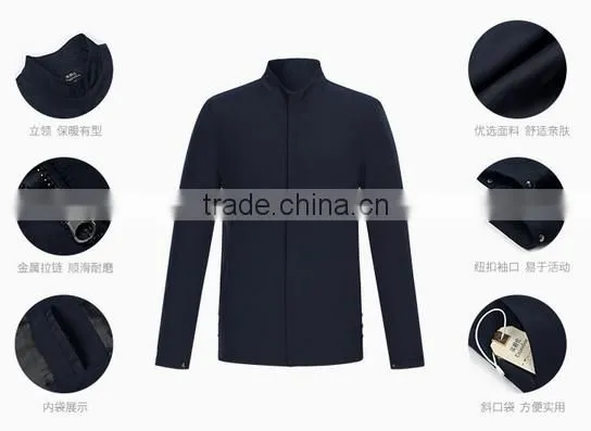 2017 Jiangxi China OEM Professional Custom Stand Collar Jackets photo-2
