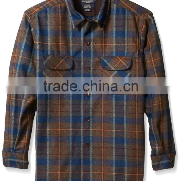 2016 Latest Shirt Designs for Men, Autumn Hot Sale Flannel Shirts photo-2