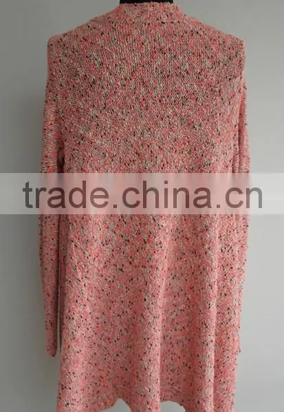 2014 Fashion Ladies Fancy Knitted Poncho Cardigan photo-3