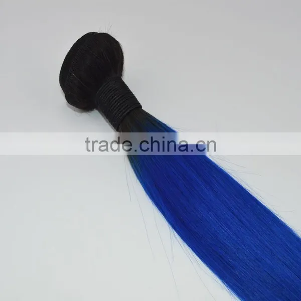 Quality 8a Grade Virgin Hair Colored Two Tone Hair Weave photo-3