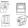 Reverse View Bus/School Bus 1/3 Sony CCD 600TVL Metal Box IR CCTV Camera photo-3