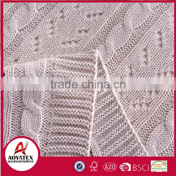 New Design 100% Acrylic Knitted Blanket photo-4