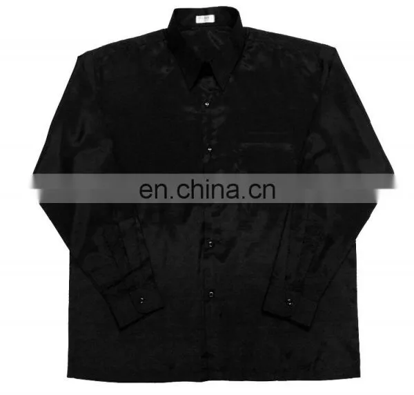 Lofbaz Men Casual Camp Work Everyday Button Down Plain Long Sleeve Shirts photo-6
