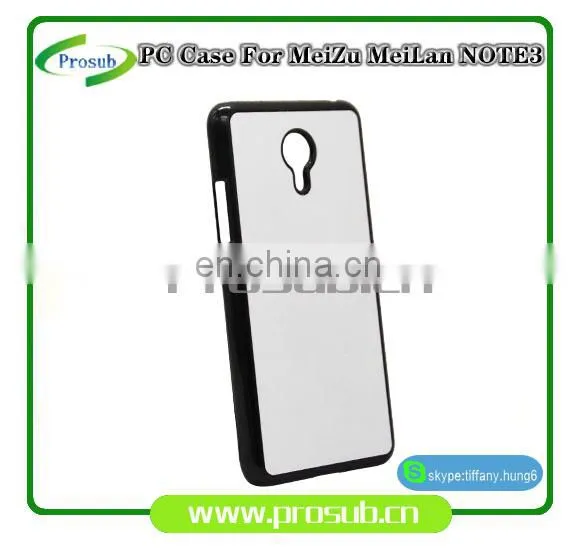 2d Sublimation PC Plastic Blank Smartphone Case Cover for Prosub-MEIZU Meilan Note 3 photo-4
