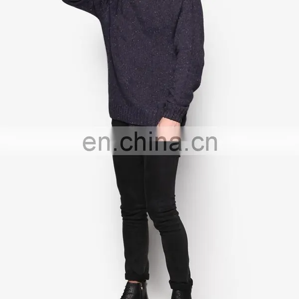 Latest Cashmere Wool Knitted Sweater Designs for Men Cardigan Pictures Winter Christmas Sweaters photo-5