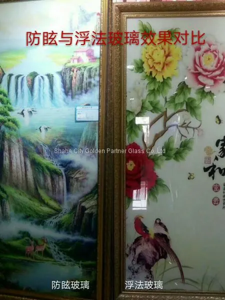 Anti-dazzle Glass / Glare-reducing Glass Digital Art Frame Glass,Screen Protector Glass photo-2
