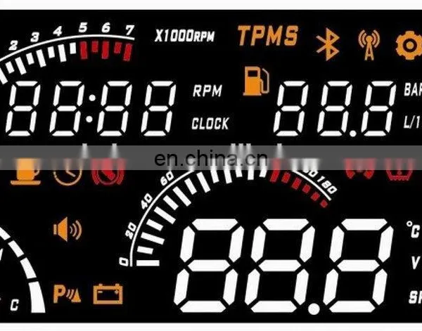 bluetooth car HUD auto head up display with OBD line