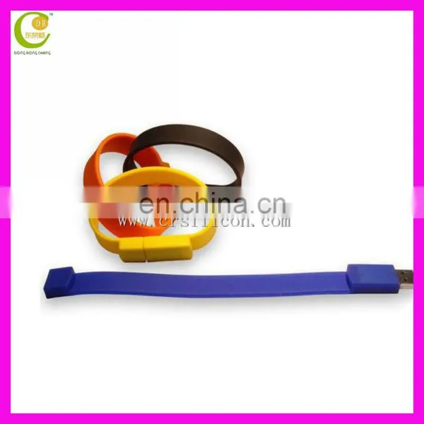 2017 New Silicone Slap Wrist Band Bracelet USB Flash Drive for Best Business Gifts Promotional photo-6