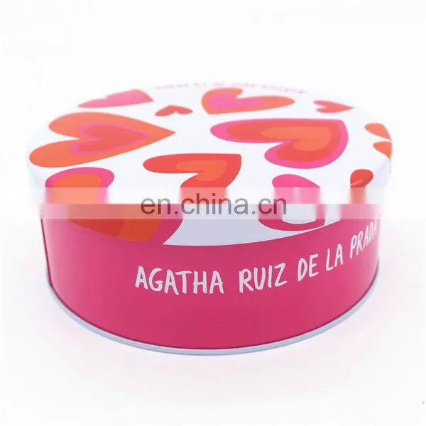 Round Colored Metal or Plastic Cosmetic Tin Packaging Box photo-4