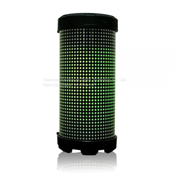 Bazooka Speaker Wireless Bluetooth Speaker Led Lights Pvc Panel Mini Music Box photo-4