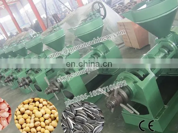 Castor Seed Peanuts Soybean Sesame Olives Mona Brand Corn Germ Oil Press Machine photo-3