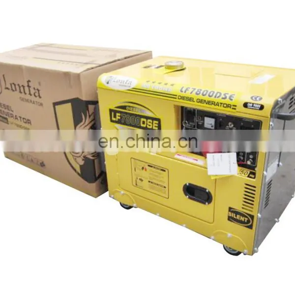 LONFA 1 Phase Silent Domestic Diesel Generator 7KVA South Africa photo-2