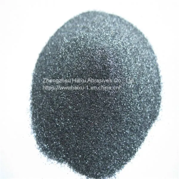 China Black Silicon Carbide/C Abrasives Grits Supplier For Sandblasting photo-2