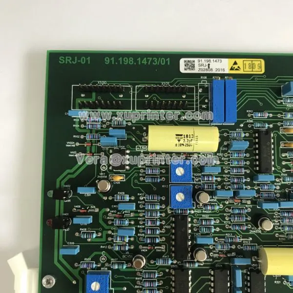 91.198.1473 HD SRJ Board Plug-in Card for Ink Key Motors Circuit Board HD Original and Used Circuit Board photo-4