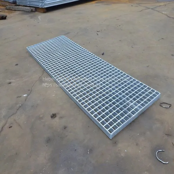 Hot Dip Galvanized Plain Bar Steel Grating, Serrated Bar Steel Grating photo-4
