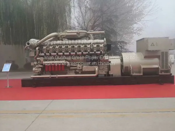 1000kw Natural Gas Generator Jichai/Jinan BrandH16V190zlt-2 photo-3