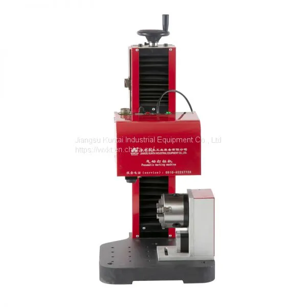 Pneumatic Rotary Dot Peen Metal Engraving Machin KT-PD-R Series photo-3