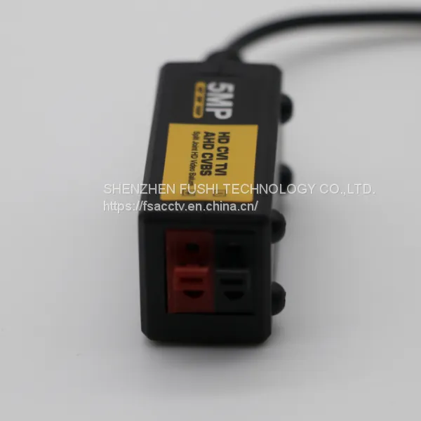 FSATECH Hot Sale Transformer CCTV BNC to IP Converter Passive HD CVI 5MP Antenna BNC to RJ45 CCTV Video Balun photo-4