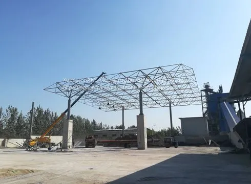 Jiangsu Xu Gang Group New 6# Space Frame Structure Environmental Protection Shed Project photo-4