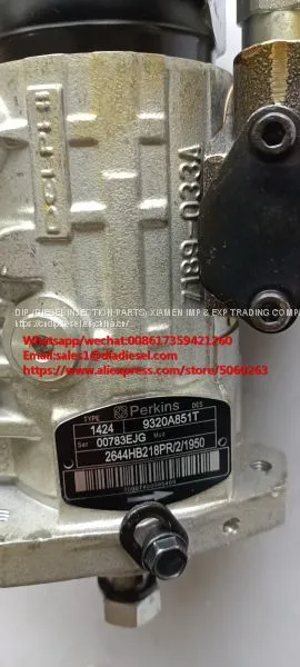 Perkin 4 Cylinder Diesel Fuel Injection Pump 9320A851T for Sale photo-2
