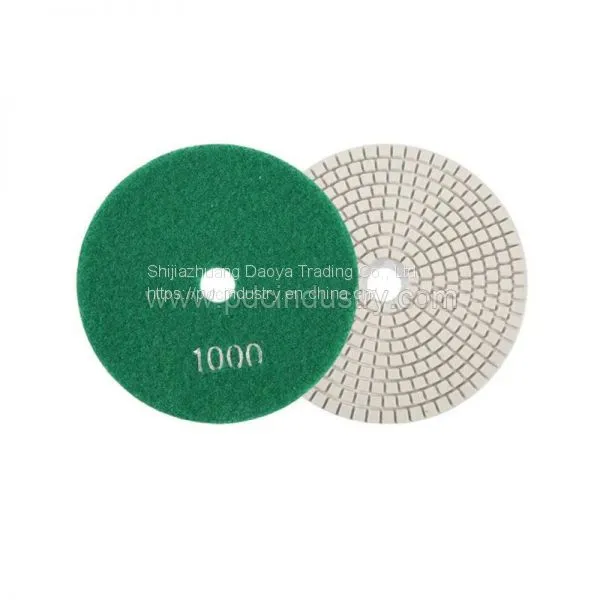 Wet Diamond Polishing Pads Buff Diamond Polishing Pads Black/White Diamond Polishing Pads For Sale photo-2