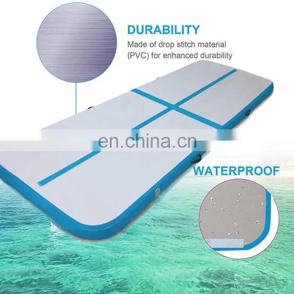 3m Airtrack Tumbling Mat Inflatable Gymnastics Air Track 300x100x10 With Free Air Pump photo-2