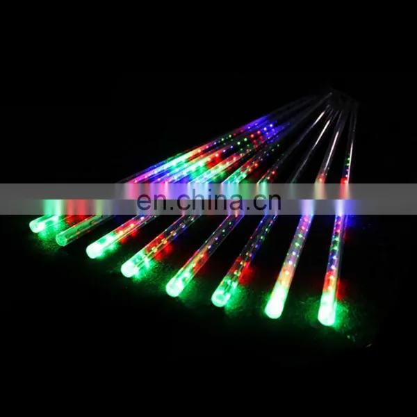 30cm 50cm 80cm of 8 Tubes Waterproof LED Meteor Shower Lights for Christmas Tree or Halloween Illumination photo-3