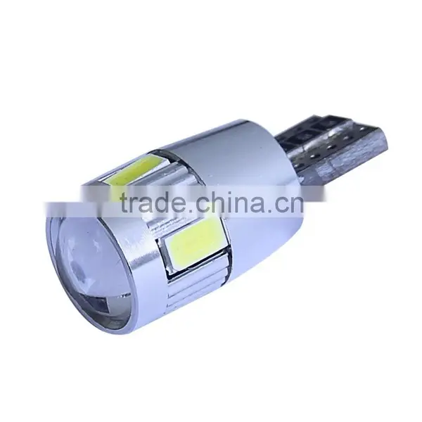 Canbus T10 194 259 6SMD Samsung 5630smd Pure White 6000K 12V 24V Interior Dome Car License Plate Indicator Light photo-4