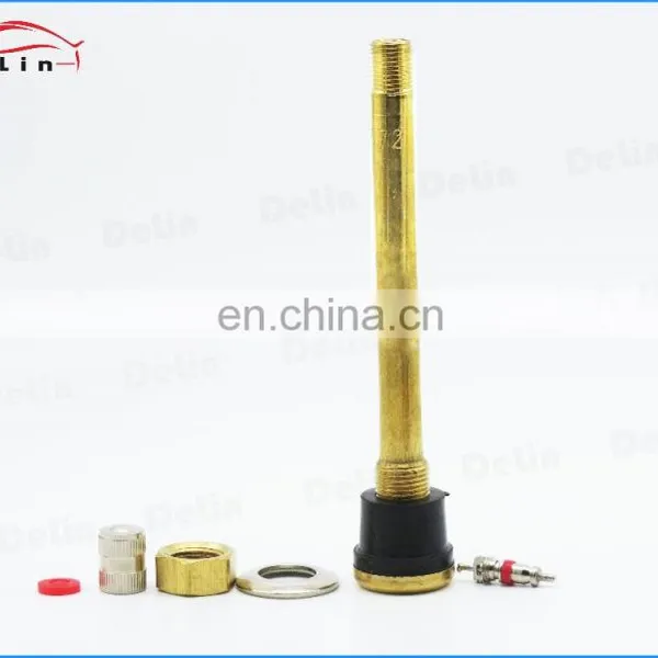 DeLin Degree Bend TR572 Tubeless Valve Truck AND BUS Tire Valves photo-3