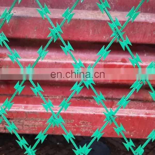 Razor Barb Wire Price Per Roll Galvanized Import Barbed Wire 500 M Low Price photo-4