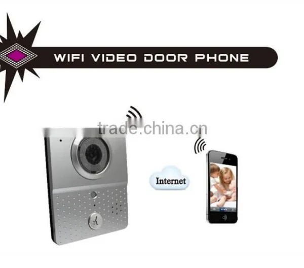 Anywhere Anytime Control Wifi Video Door Phone With Intercom Video Call and Unlock on Ios &android Device for Muti Apartment photo-6