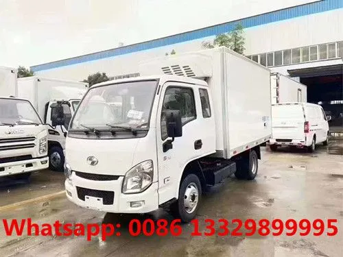 Good Price YUEJIN S70 4*2 LHD Gasoline Cold Van Box Truck 1T-1.5T Loading Capacity for Sale photo-2